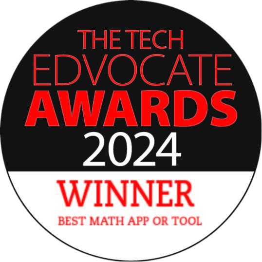 2023 Winner, The Tech Edvocate Awards, Best Maths App or Tool