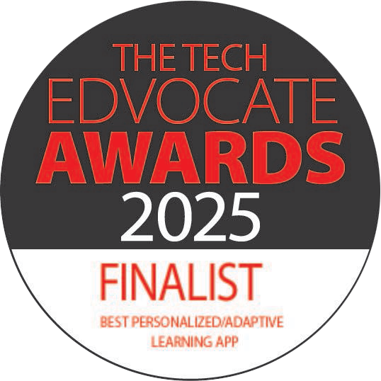 2024 Finalist, The Tech Edvocate Awards, Best Personalised/Adaptive Learning App