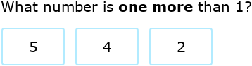 IXL - One more - up to 10 (Year 1 maths practice)