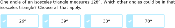 IXL - Find missing angles in triangles (Year 6 maths practice)