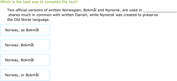 IXL - Choose punctuation to avoid fragments and run-ons (Year 12 ...