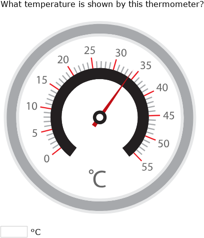 IXL - Read a thermometer (Year 6 science practice)