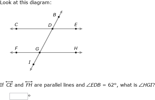IXL - Transversals of parallel lines: find angle measures (Year 11 ...