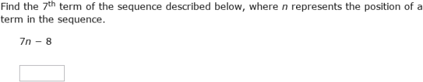 IXL - Evaluate variable expressions for arithmetic sequences (Year 8 ...