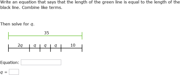 IXL - Write and solve two-step equations that represent diagrams (Year ...