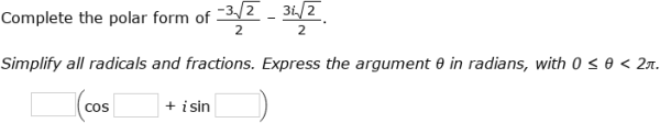 IXL - Convert complex numbers from rectangular to polar form (Year 13 ...