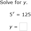 IXL - Solve equations with variable indices (Year 9 maths practice)