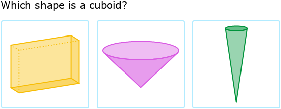 IXL - Cubes and cuboids (Year 1 maths practice)