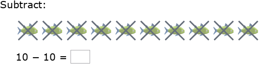 IXL - Subtract with pictures - numbers up to 10 (Year 1 maths practice)