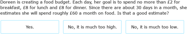 IXL - Multi-step word problems: identify reasonable answers (Year 5 ...